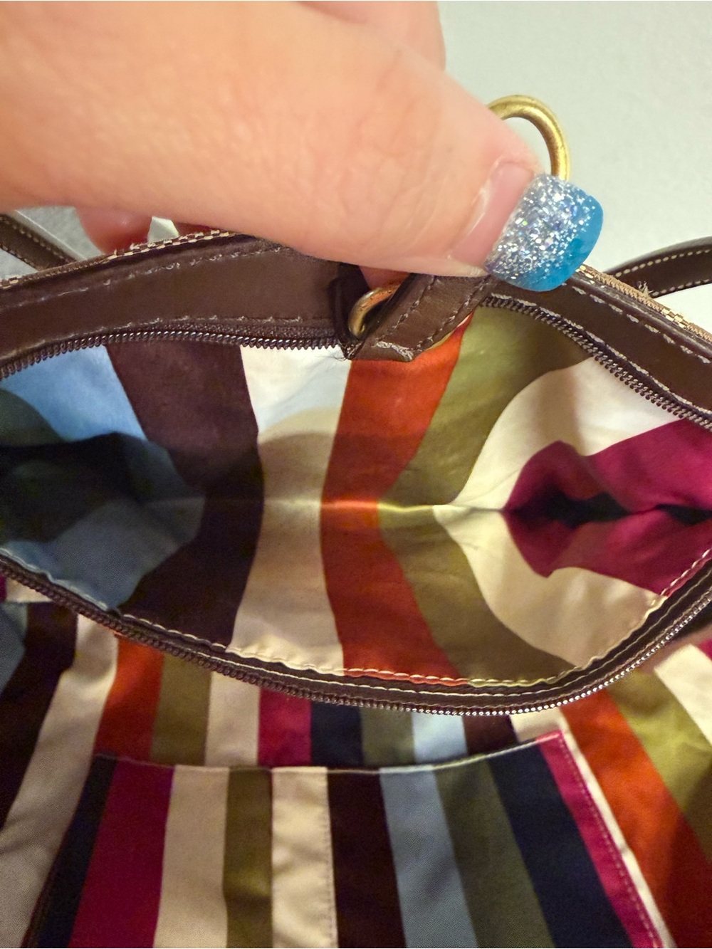 Coach Legacy Stripe Tote 11099 - Picture 10 of 15